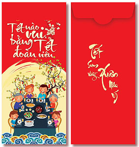 Thiết kế bao lì xì đẹp, chuyên nghiệp tại Hà Nội