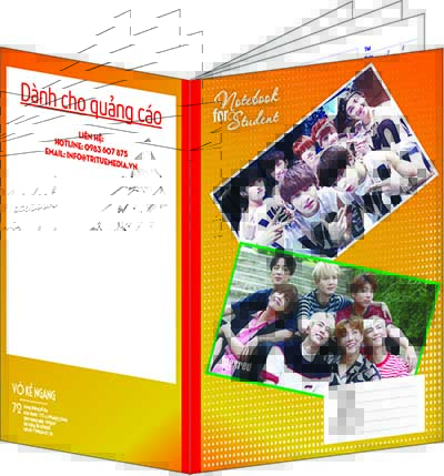Thiết kế vở học sinh